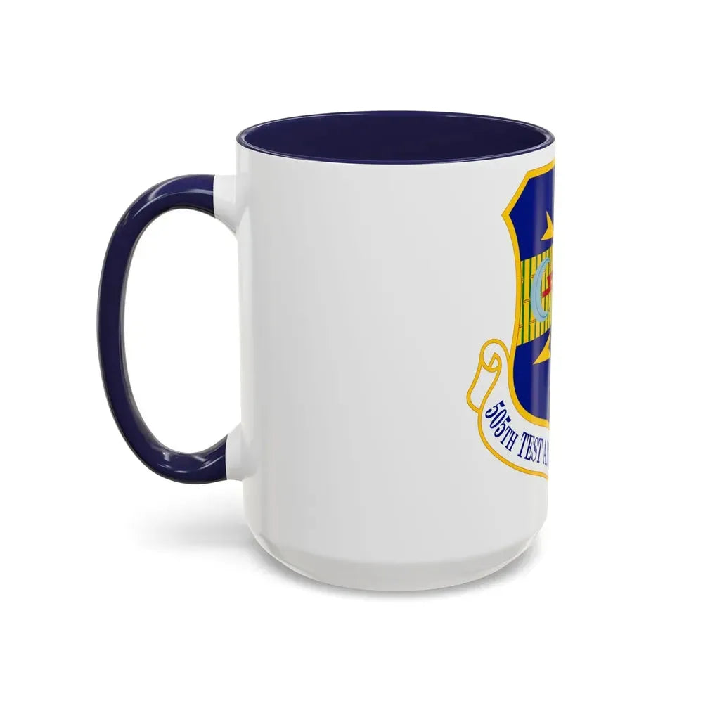 505 Test and Training Group ACC (U.S. Air Force) Accent Coffee Mug - Go Mug Yourself