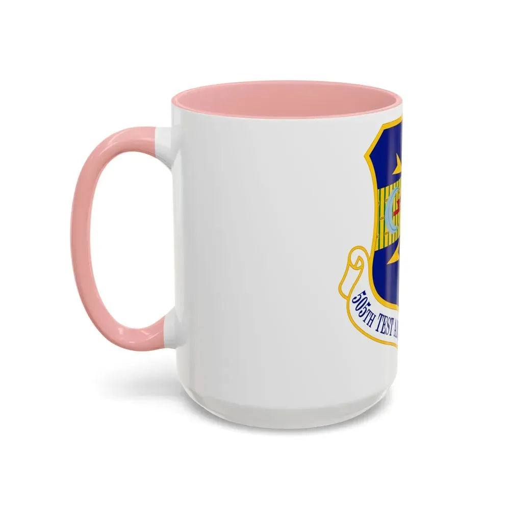 505 Test and Training Group ACC (U.S. Air Force) Accent Coffee Mug - Go Mug Yourself