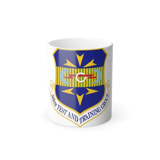 505 Test and Training Group ACC (U.S. Air Force) Color Changing Coffee Mug 11oz - Go Mug Yourself