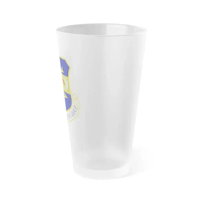 505 Test and Training Group ACC (U.S. Air Force) Frosted Pint Glass 16oz - Go Mug Yourself