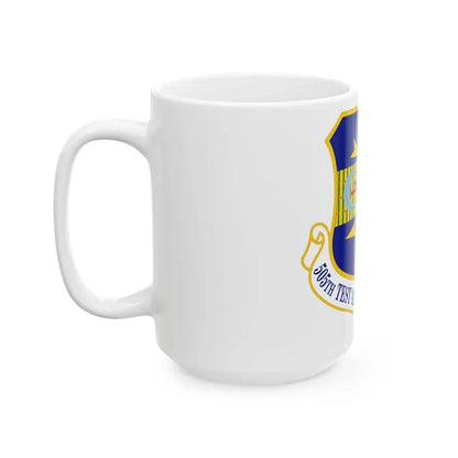 505 Test and Training Group ACC (U.S. Air Force) White Coffee Mug - Go Mug Yourself