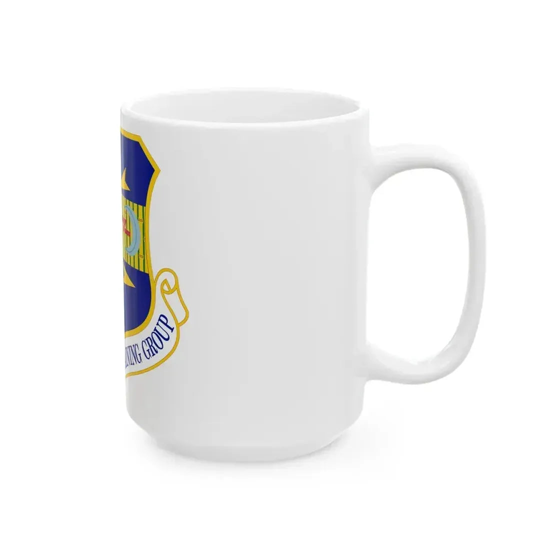 505 Test and Training Group ACC (U.S. Air Force) White Coffee Mug - Go Mug Yourself