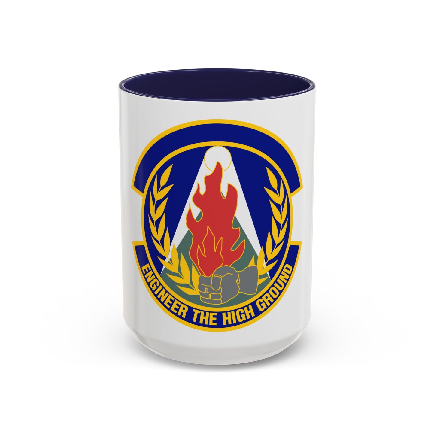 50th Civil Engineer Squadron (U.S. Air Force) Accent Coffee Mug
