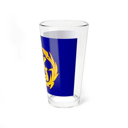 ROCMP Unit Flag 1961 (China) Pint Glass 16oz
