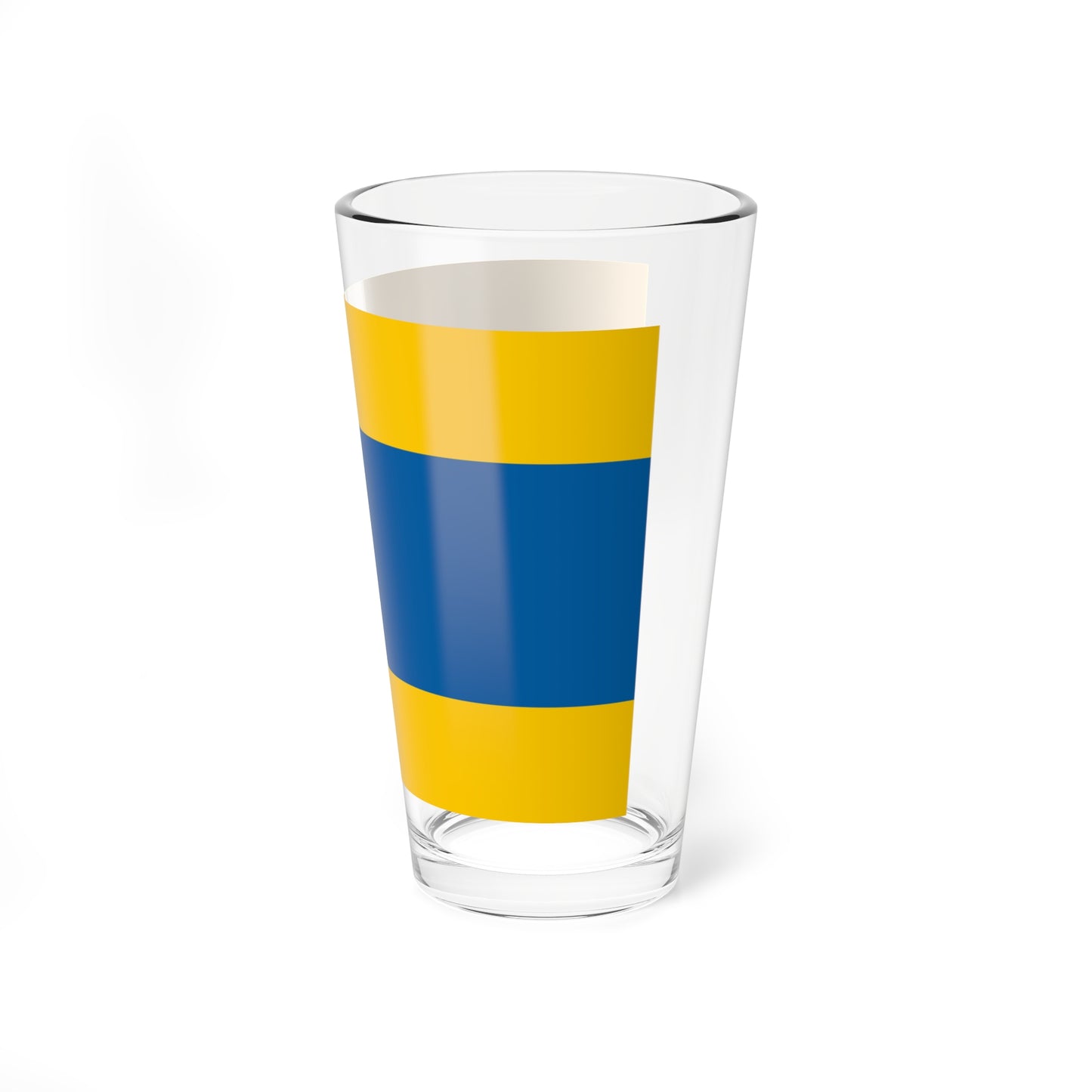 Flag of Koszeg 1941 (Hungary) Pint Glass 16oz