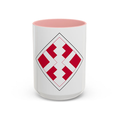 411th Engineer Brigade (U.S. Army) Accent Coffee Mug
