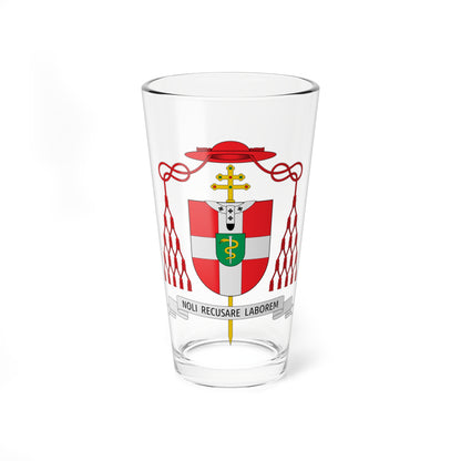 Coat of arms of Willem Jacobus Eĳk (Netherlands) (Coat of Arms) Pint Glass 16oz