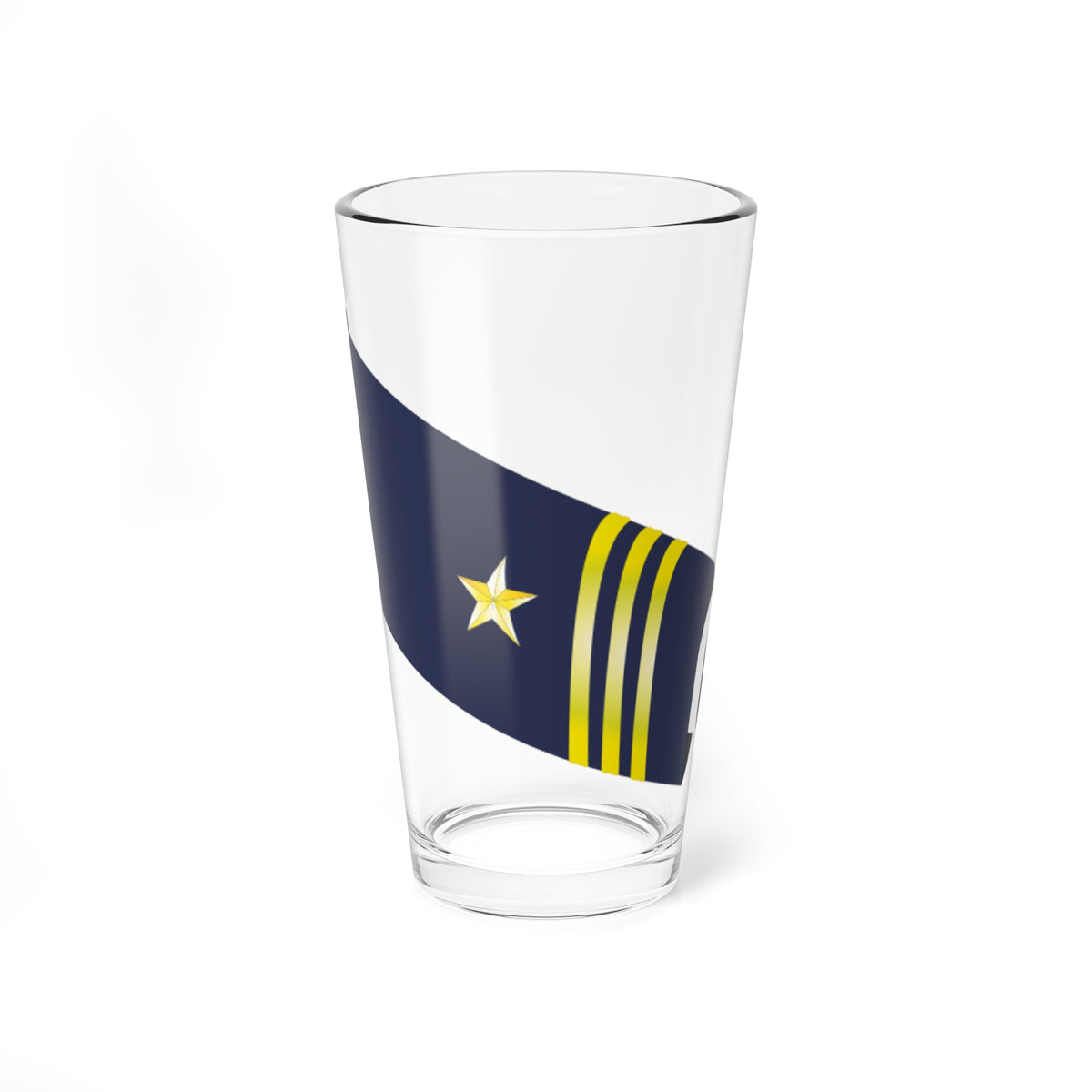 SS.OO.8.  CDB   GALA   (Chile) (Military Rank) Pint Glass 16oz