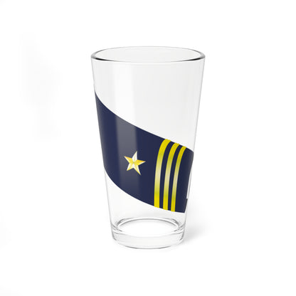 SS.OO.8.  CDB   GALA   (Chile) (Military Rank) Pint Glass 16oz