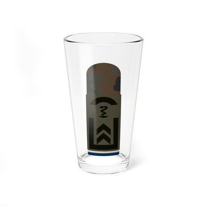 HA OS5 32 Oberfeldwebel SanOA San PH L (Military Rank) Pint Glass 16oz