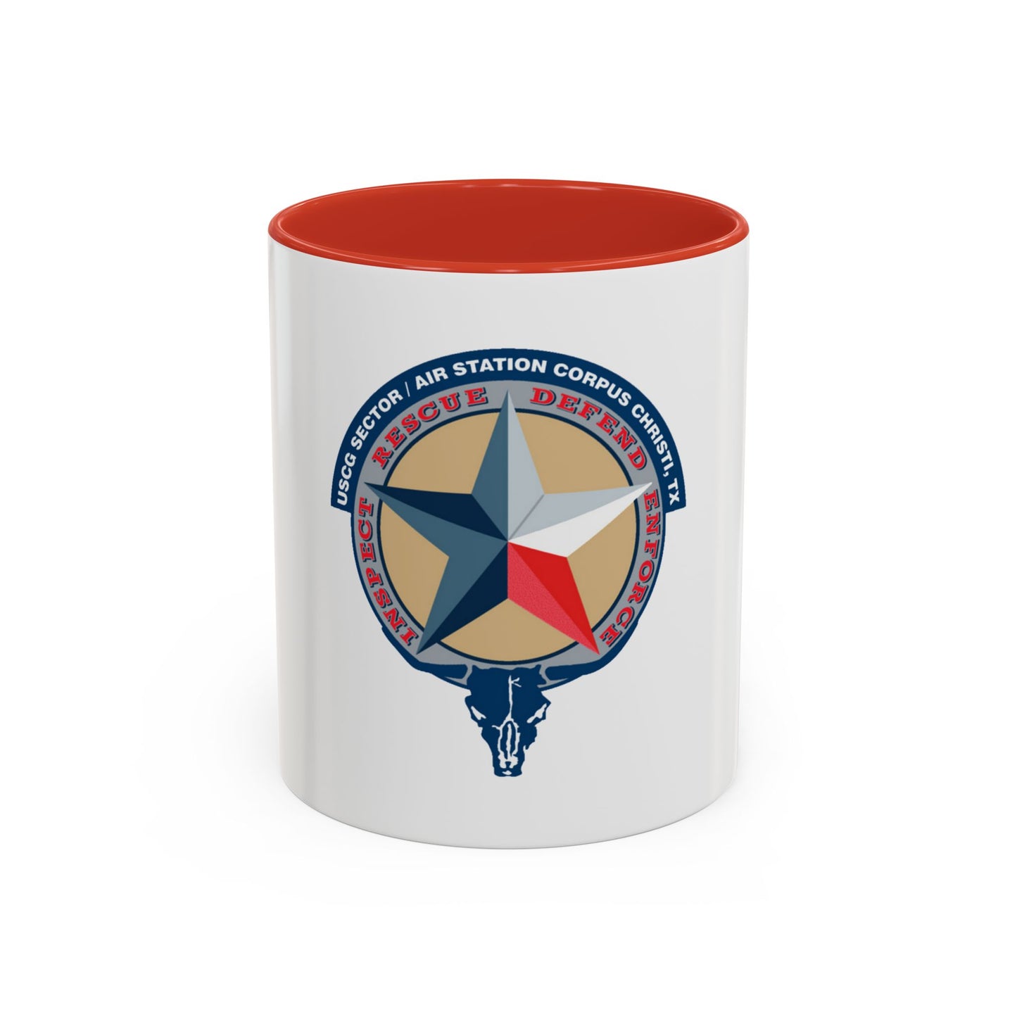 USCG Sector AS Corpus ChristiTX (U.S. Coast Guard) Accent Coffee Mug