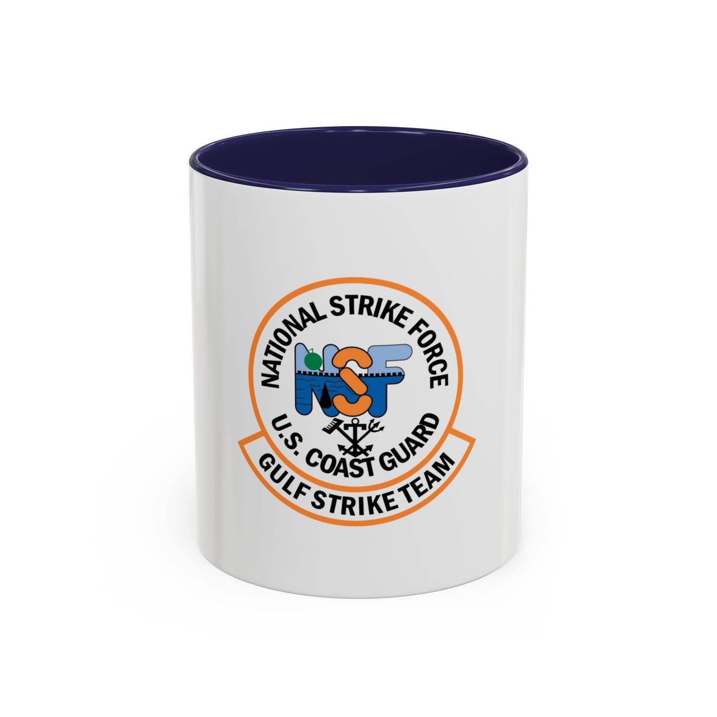 USCG Gulf Strike Team NSF (U.S. Coast Guard) Accent Coffee Mug