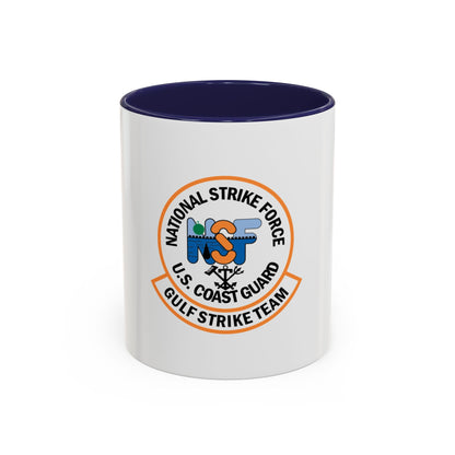 USCG Gulf Strike Team NSF (U.S. Coast Guard) Accent Coffee Mug