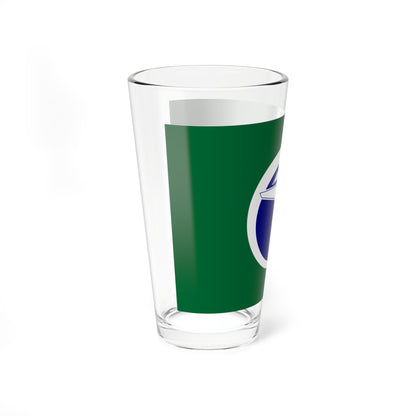 Flag of Teshikaga Hokkaido (Japan) Pint Glass 16oz