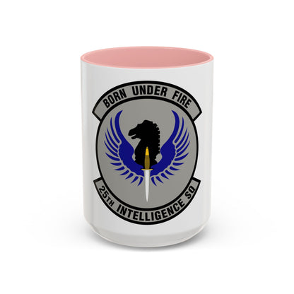 25 Intelligence Squadron AFISRA (U.S. Air Force) Accent Coffee Mug