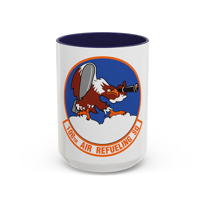 108th Air Refueling Squadron (U.S. Air Force) Accent Coffee Mug
