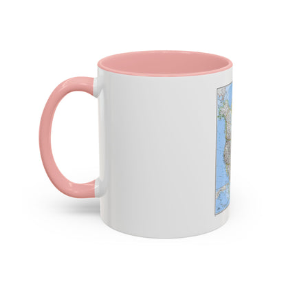 North America (2005) (Map) Accent Coffee Mug