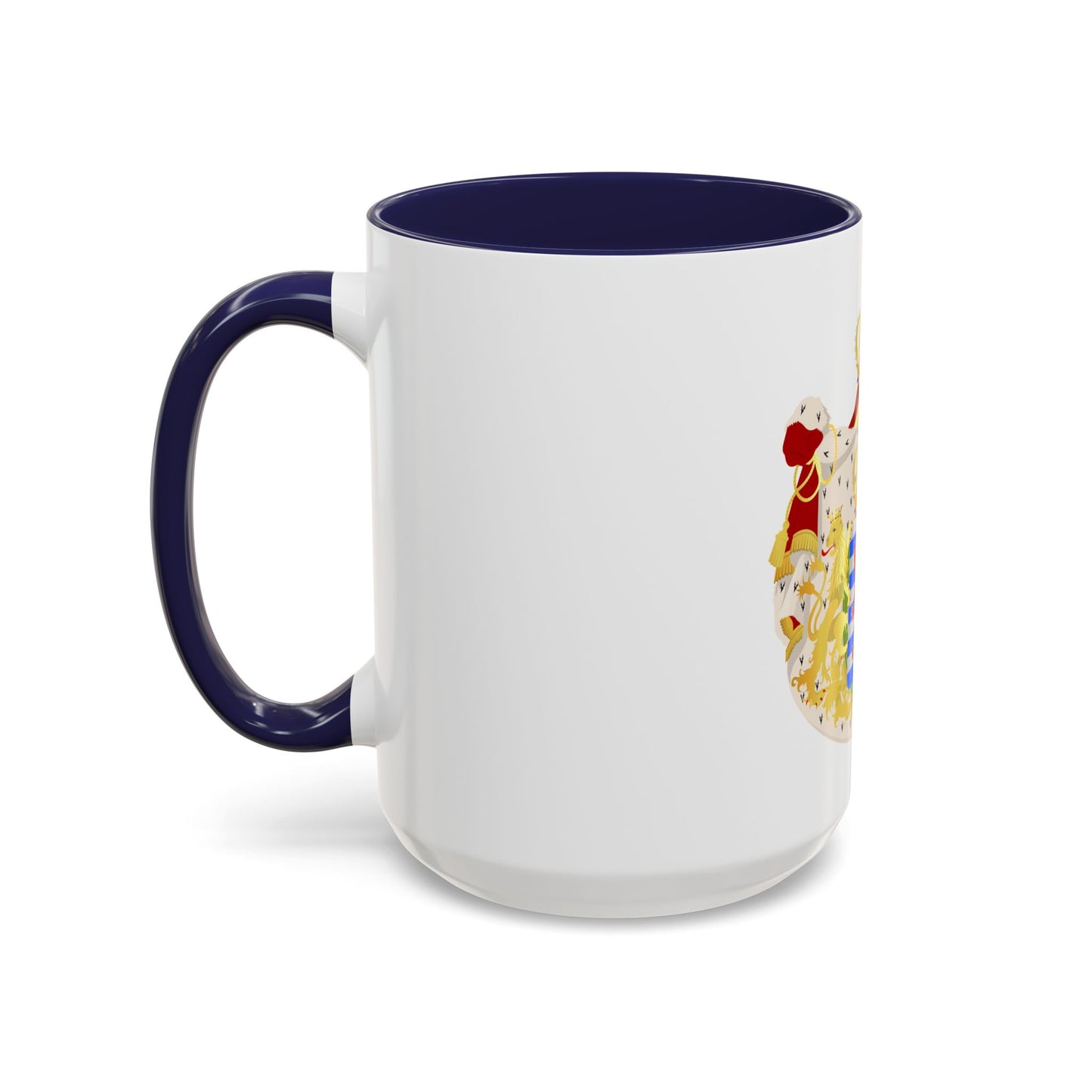 Greater coat of arms of the grand-duchy of Luxembourg - Accent Coffee Mug