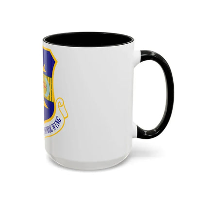 505th Command and Control Wing (U.S. Air Force) Accent Coffee Mug - Go Mug Yourself