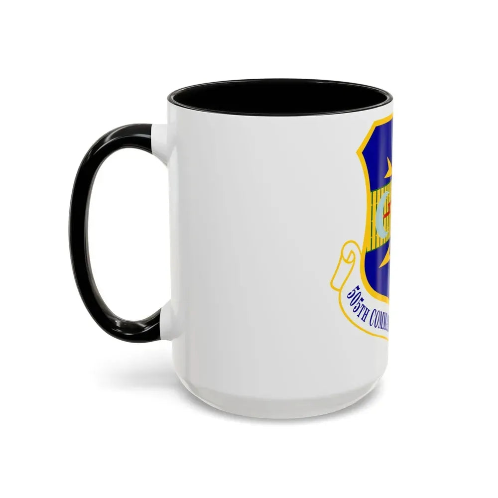 505th Command and Control Wing (U.S. Air Force) Accent Coffee Mug - Go Mug Yourself