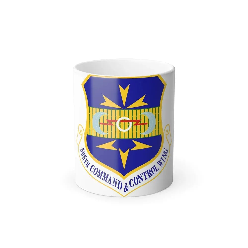 505th Command and Control Wing (U.S. Air Force) Color Changing Coffee Mug 11oz - Go Mug Yourself