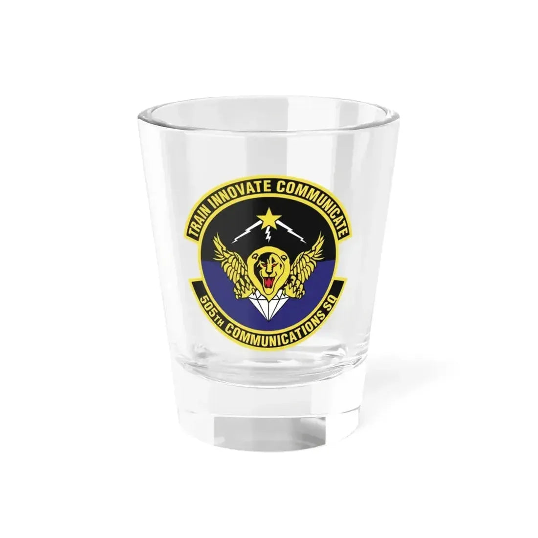505th Communications Squadron (U.S. Air Force) Shot Glass 1.5oz 1.5oz - Go Mug Yourself