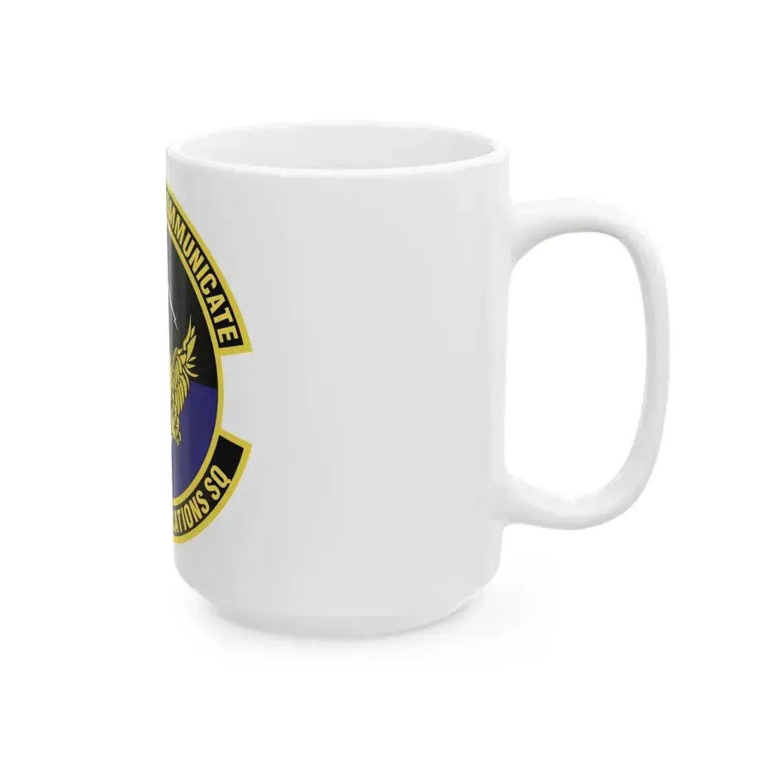 505th Communications Squadron (U.S. Air Force) White Coffee Mug - Go Mug Yourself