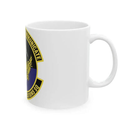 505th Communications Squadron (U.S. Air Force) White Coffee Mug - Go Mug Yourself