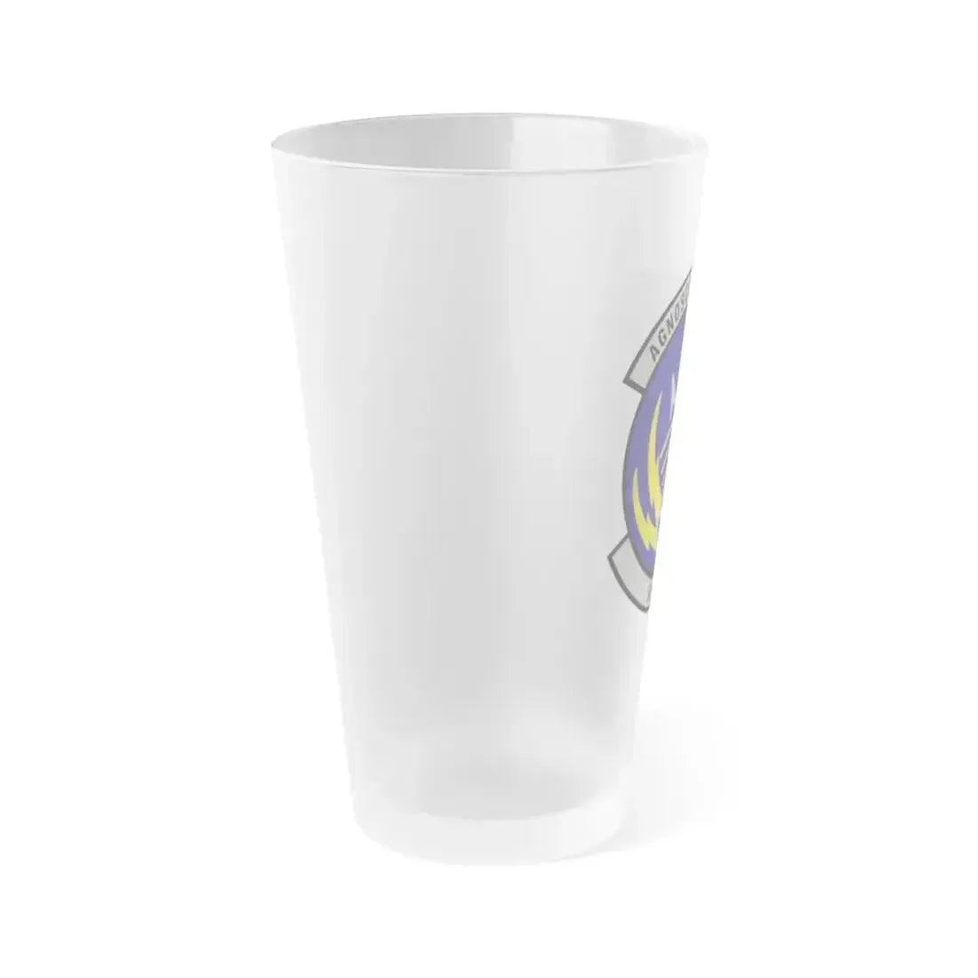 505th Exercise Control Squadron (U.S. Air Force) Frosted Pint Glass 16oz - Go Mug Yourself