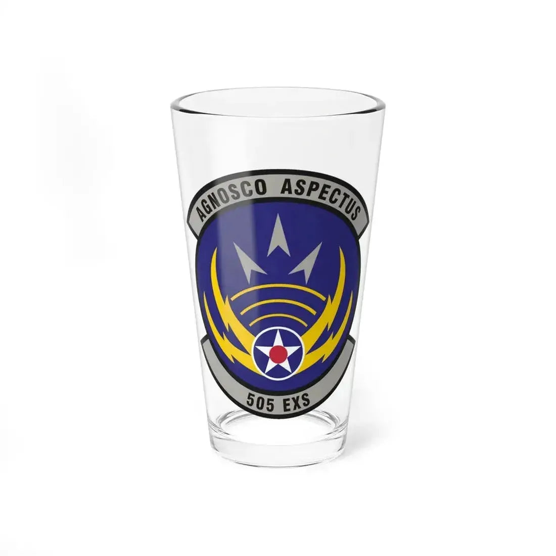 505th Exercise Control Squadron (U.S. Air Force) Pint Glass 16oz 16oz - Go Mug Yourself