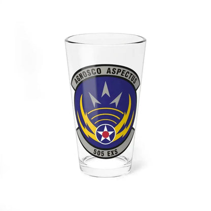 505th Exercise Control Squadron (U.S. Air Force) Pint Glass 16oz 16oz - Go Mug Yourself