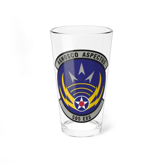 505th Exercise Control Squadron (U.S. Air Force) Pint Glass 16oz 16oz - Go Mug Yourself