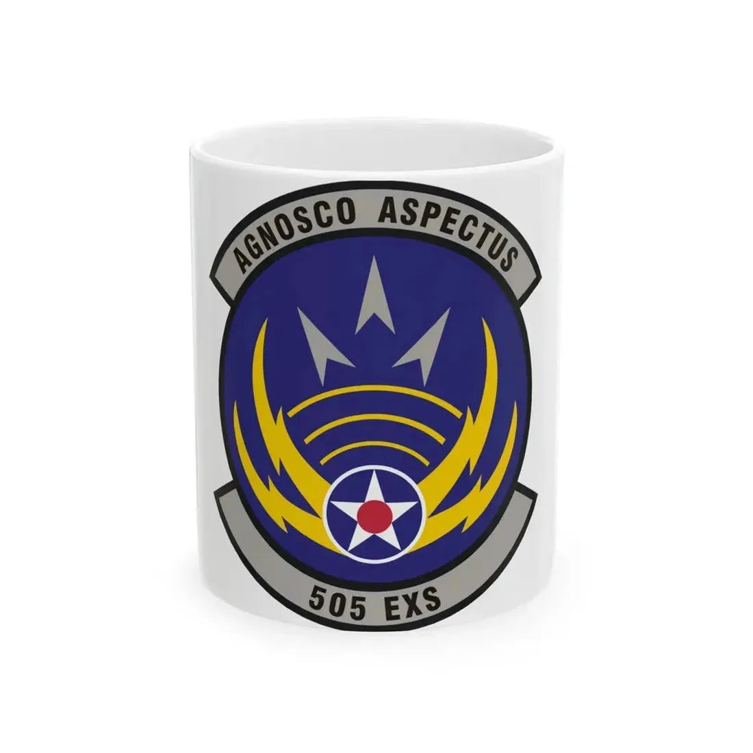 505th Exercise Control Squadron (U.S. Air Force) White Coffee Mug 11oz - Go Mug Yourself