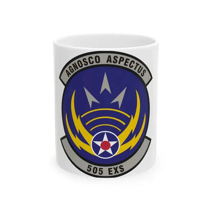 505th Exercise Control Squadron (U.S. Air Force) White Coffee Mug 11oz - Go Mug Yourself