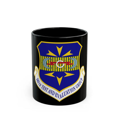 505th Test and Evaluation Group (U.S. Air Force) Black Coffee Mug-11oz-Go Mug Yourself