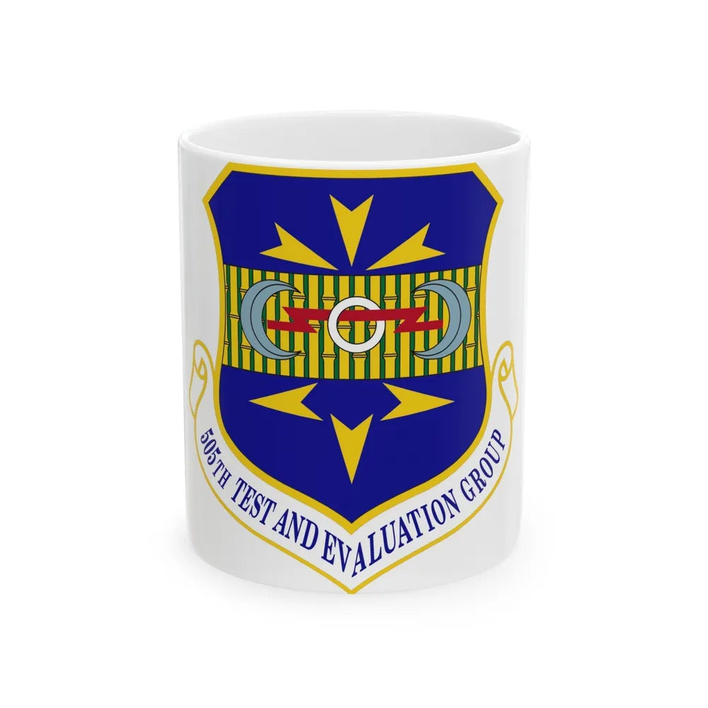 505th Test and Evaluation Group (U.S. Air Force) White Coffee Mug-11oz-Go Mug Yourself