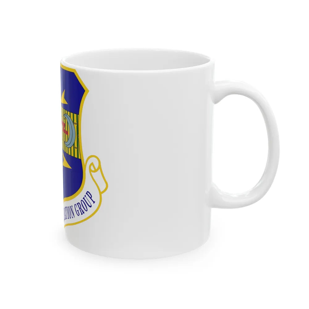 505th Test and Evaluation Group (U.S. Air Force) White Coffee Mug-Go Mug Yourself