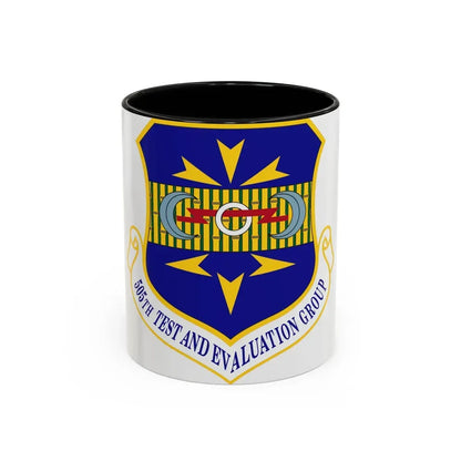 505th Test and Evaluation Group (U.S. Air Force) Accent Coffee Mug 11oz Black - Go Mug Yourself