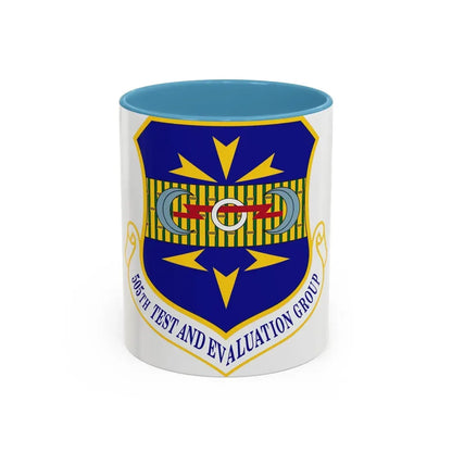 505th Test and Evaluation Group (U.S. Air Force) Accent Coffee Mug 11oz Light Blue - Go Mug Yourself