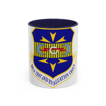 505th Test and Evaluation Group (U.S. Air Force) Accent Coffee Mug 11oz Navy - Go Mug Yourself