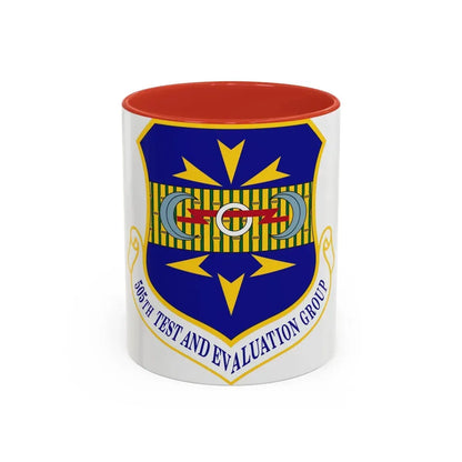 505th Test and Evaluation Group (U.S. Air Force) Accent Coffee Mug 11oz Red - Go Mug Yourself