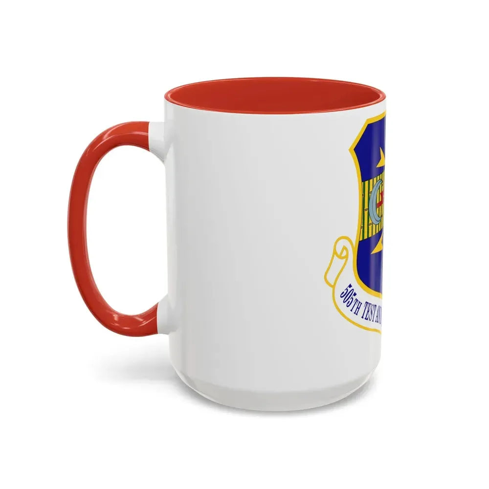 505th Test and Evaluation Group (U.S. Air Force) Accent Coffee Mug - Go Mug Yourself