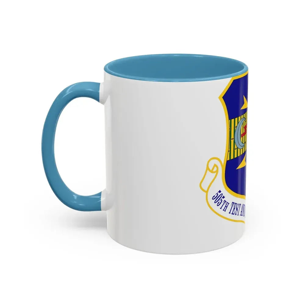 505th Test and Evaluation Group (U.S. Air Force) Accent Coffee Mug - Go Mug Yourself
