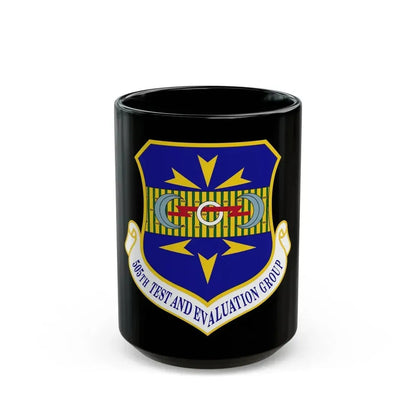 505th Test and Evaluation Group (U.S. Air Force) Black Coffee Mug 15oz - Go Mug Yourself