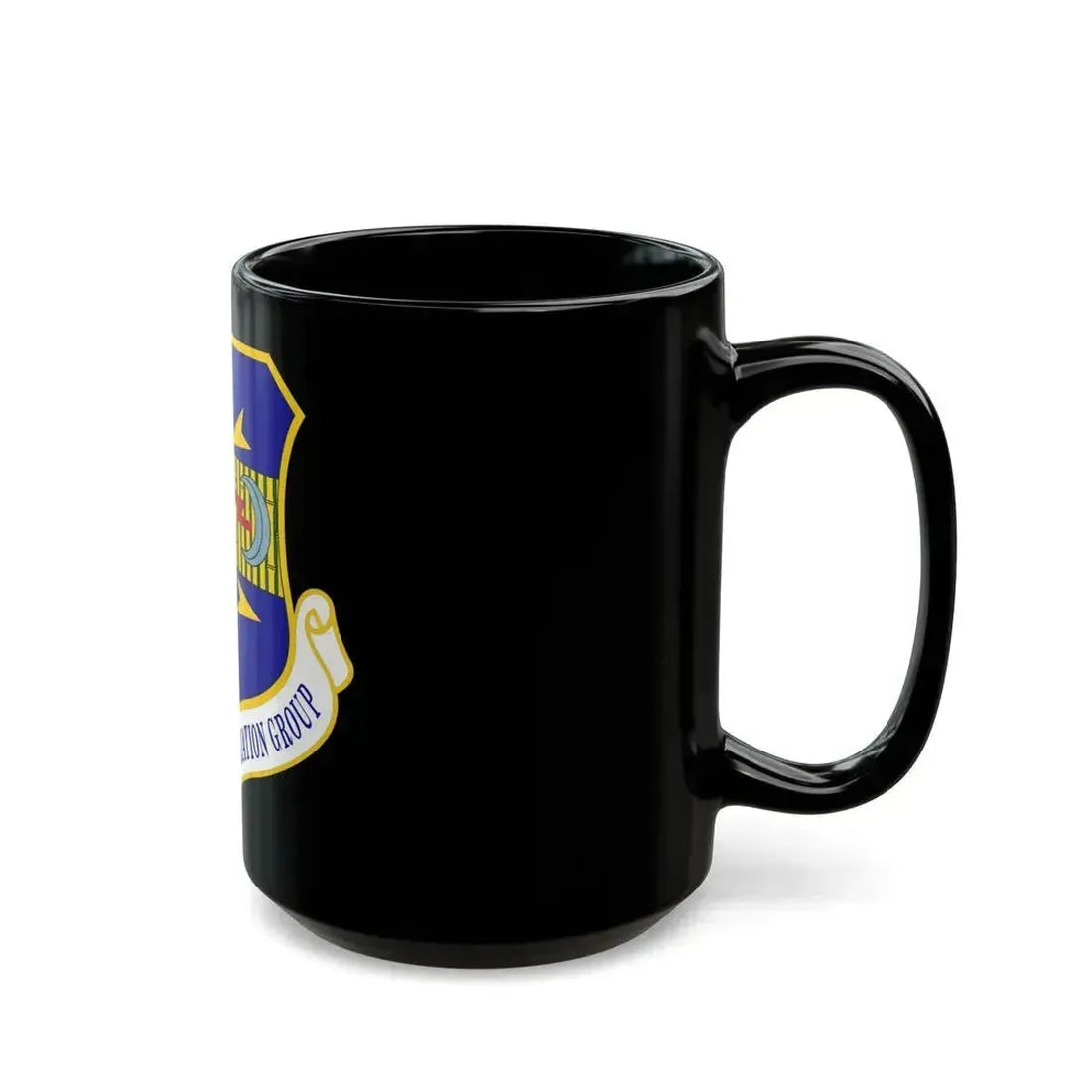 505th Test and Evaluation Group (U.S. Air Force) Black Coffee Mug - Go Mug Yourself