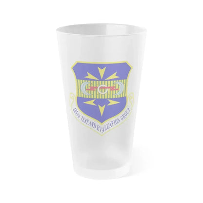 505th Test and Evaluation Group (U.S. Air Force) Frosted Pint Glass 16oz 16oz Frosted - Go Mug Yourself