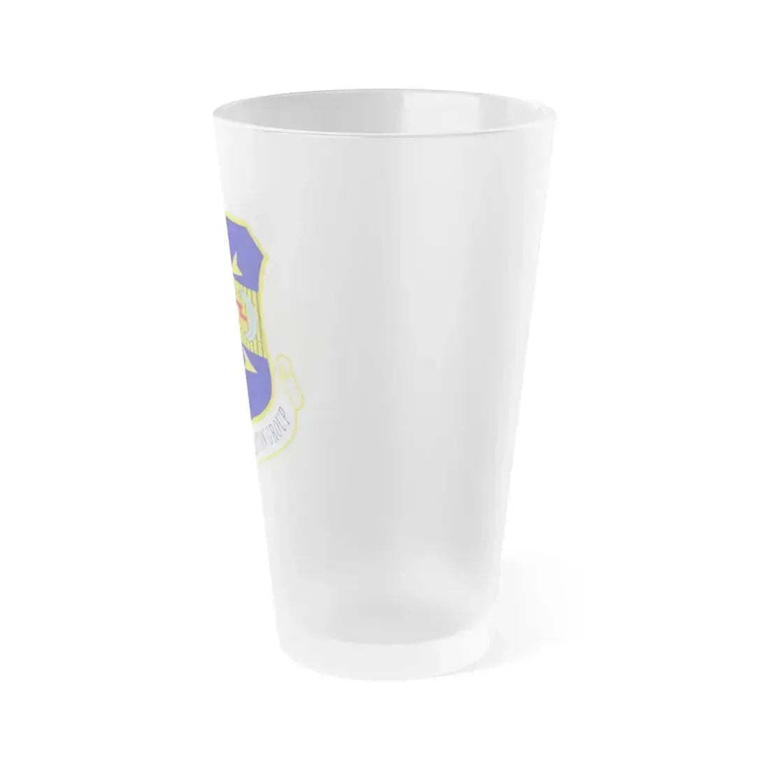 505th Test and Evaluation Group (U.S. Air Force) Frosted Pint Glass 16oz - Go Mug Yourself