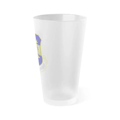 505th Test and Evaluation Group (U.S. Air Force) Frosted Pint Glass 16oz - Go Mug Yourself