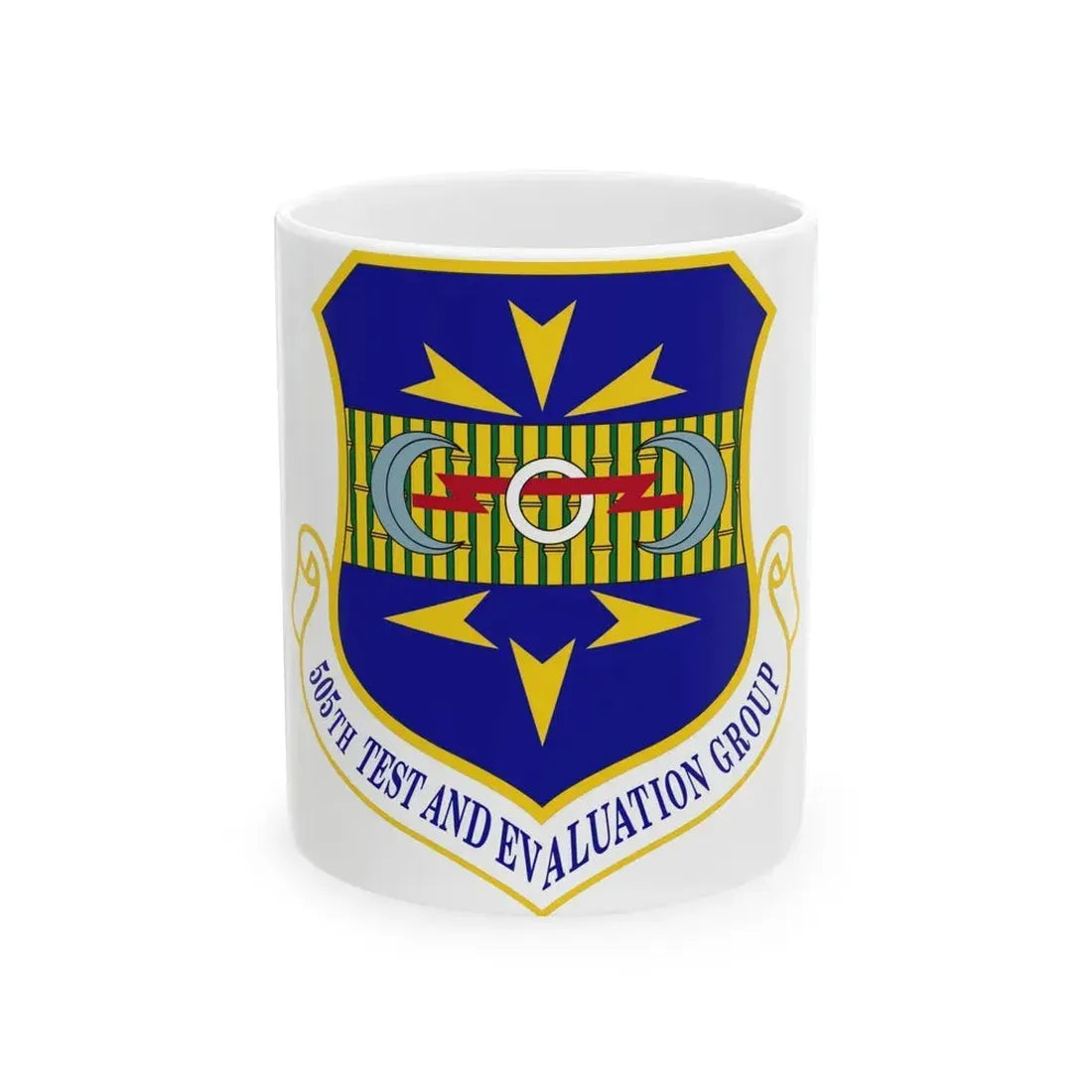 505th Test and Evaluation Group (U.S. Air Force) White Coffee Mug 11oz - Go Mug Yourself