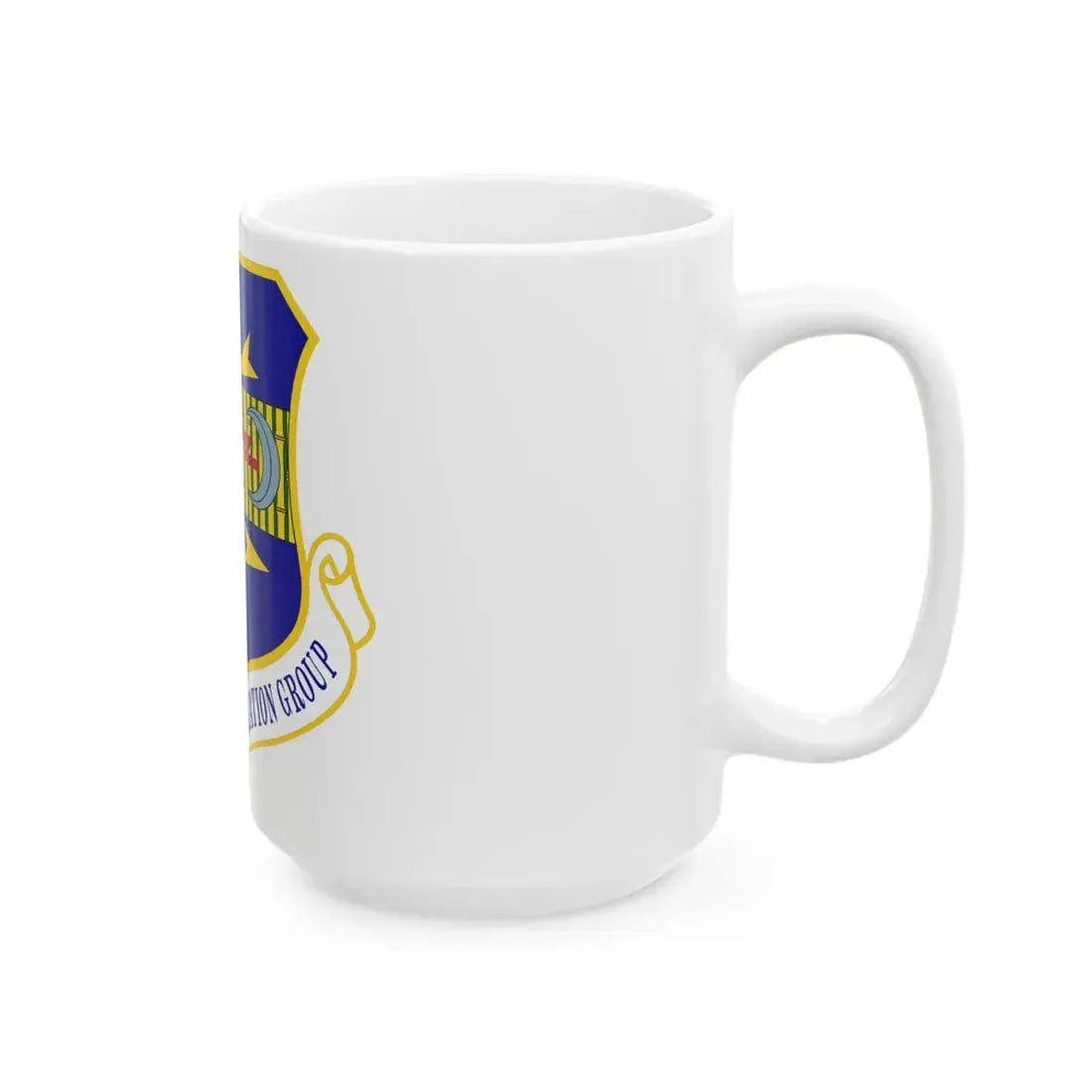 505th Test and Evaluation Group (U.S. Air Force) White Coffee Mug - Go Mug Yourself